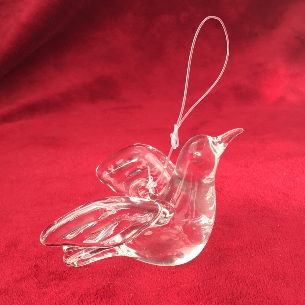 Blown Glass Ornament w/Hanger Loop